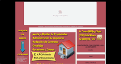 Desktop Screenshot of almafuerteinmobiliaria.com